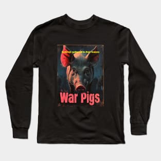 War Pigs, A vintage comics cover Long Sleeve T-Shirt